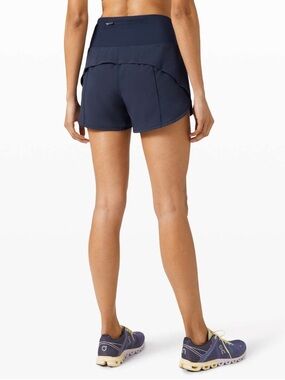 Lululemon Speed Up Short Long High-Rise *4"
True Navy